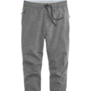 Mack Weldon Sweatpants Mens Sz M x 29" Heather Gray Tapered Drawstring Pockets